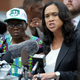 Marilyn Mosby, at the podium
